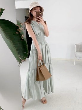 mikiさん（レディース・153cm）の夏コーディネート