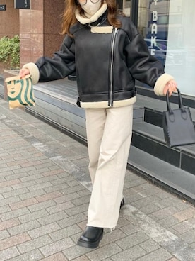 mikiさん（レディース・153cm）の冬コーディネート