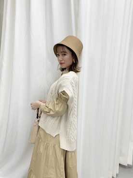 mikiさん（レディース・153cm）の春コーディネート