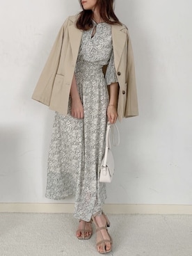 mikiさん（レディース・153cm）の春コーディネート