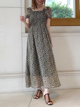 「アイテム（ワンピース、その他）」を使った、mikiさん（レディース・153cm）の夏コーディネート