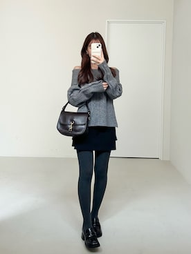 「dazzlin（ダズリン）のアイテム」を使った、mikiさん（レディース・153cm）の秋コーディネート