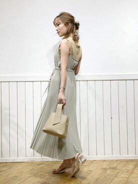 mikiさん（レディース・153cm）の春コーディネート