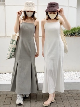 mikiさん(レディース・153cm)の夏コーディネート