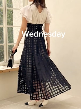 mikiさん（レディース・153cm）の春コーディネート