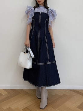 mikiさん（レディース・153cm）の夏コーディネート