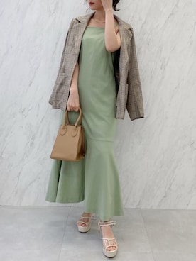 mikiさん（レディース・153cm）の春コーディネート