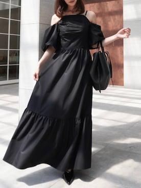 「dazzlin（ダズリン）のアイテム（ワンピース/ドレス）」を使った、mikiさん（レディース・153cm）の夏コーディネート