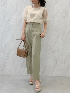 mikiさん（レディース・153cm）の春コーディネート