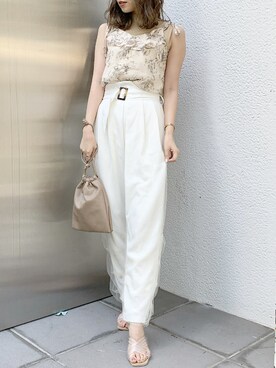 mikiさん（レディース・153cm）の春コーディネート