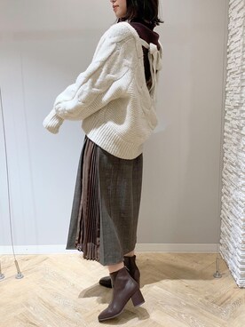 mikiさん（レディース・153cm）の秋コーディネート