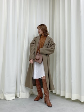 mikiさん（レディース・153cm）の冬コーディネート