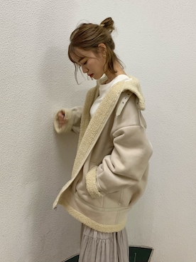 mikiさん（レディース・153cm）の冬コーディネート