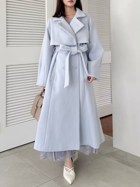 「アイテム（その他アウター）」を使った、mikiさん（レディース・153cm）の夏コーディネート