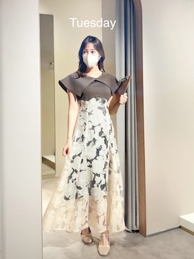 mikiさん（レディース・153cm）の春コーディネート