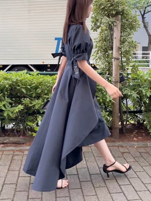 【POLO BCS コラボ】ヘムレイヤードシャツワンピース POLO BCS コラボ】ヘムレイヤードシャツワンピース（ワンピース