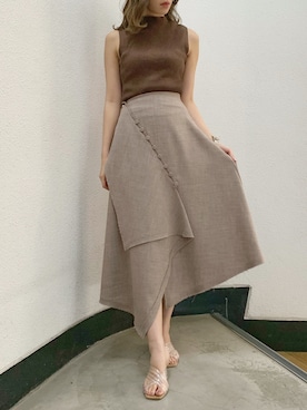 「アイテム（サンダル、その他）」を使った、mikiさん（レディース・153cm）の春コーディネート