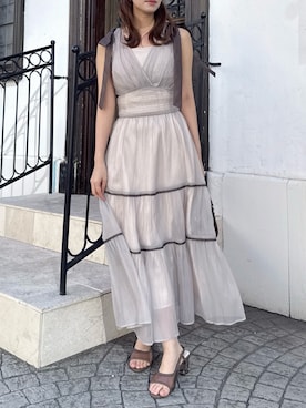 「dazzlin（ダズリン）のアイテム」を使った、mikiさん（レディース・153cm）の春コーディネート