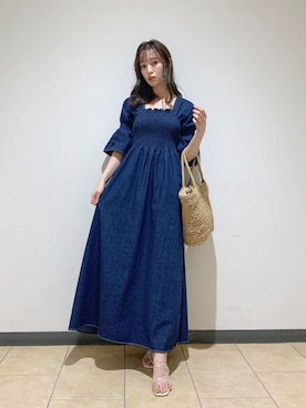 mikiさん（レディース・153cm）の夏コーディネート