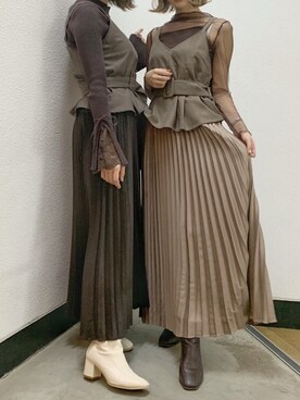 mikiさん(レディース・153cm)の秋コーディネート