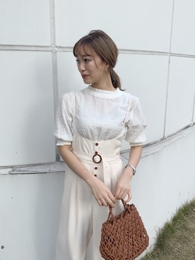 mikiさん(レディース・153cm)の夏コーディネート