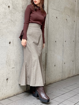 mikiさん（レディース・153cm）の秋コーディネート