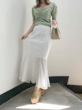 mikiさん（レディース・153cm）の夏コーディネート