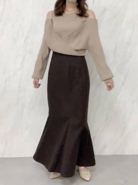 mikiさん（レディース・153cm）の冬コーディネート