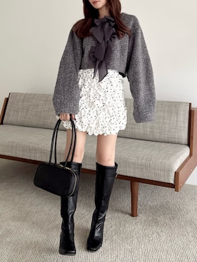 mikiさん（レディース・153cm）の冬コーディネート