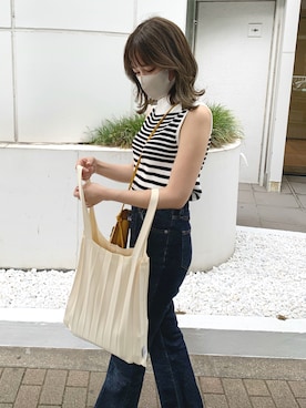 mikiさん（レディース・153cm）の夏コーディネート