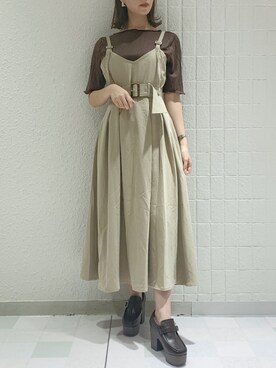 mikiさん（レディース・153cm）の夏コーディネート