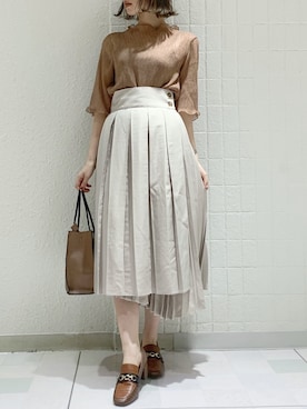 mikiさん（レディース・153cm）の夏コーディネート