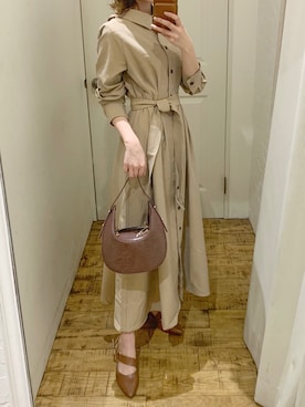 mikiさん（レディース・153cm）の冬コーディネート