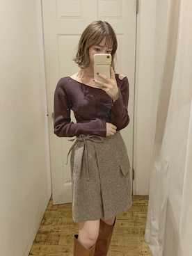 mikiさん（レディース・153cm）の秋コーディネート