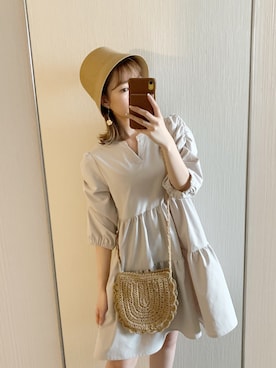 mikiさん（レディース・153cm）の春コーディネート