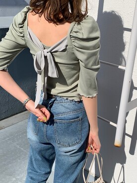 mikiさん（レディース・153cm）の春コーディネート