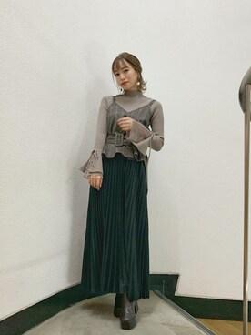 mikiさん(レディース・153cm)の冬コーディネート