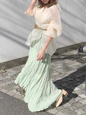 mikiさん（レディース・153cm）の夏コーディネート