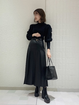 mikiさん（レディース・153cm）の冬コーディネート