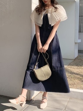 mikiさん（レディース・153cm）の春コーディネート