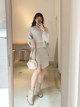 mikiさん（レディース・153cm）の秋コーディネート