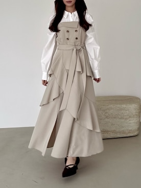 mikiさん（レディース・153cm）の春コーディネート