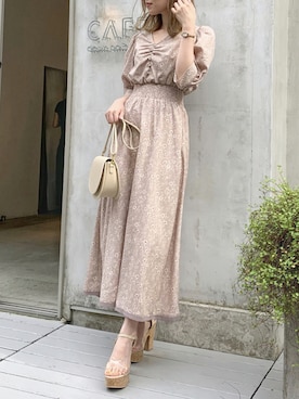 「アイテム（サンダル、その他）」を使った、mikiさん（レディース・153cm）の夏コーディネート