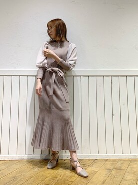 mikiさん(レディース・153cm)の冬コーディネート