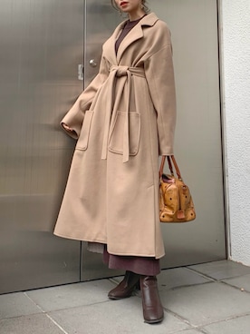 mikiさん（レディース・153cm）の冬コーディネート