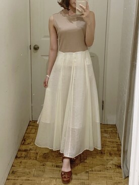 mikiさん（レディース・153cm）の夏コーディネート