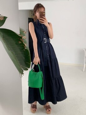 mikiさん（レディース・153cm）の夏コーディネート