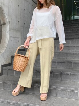 mikiさん（レディース・153cm）の夏コーディネート