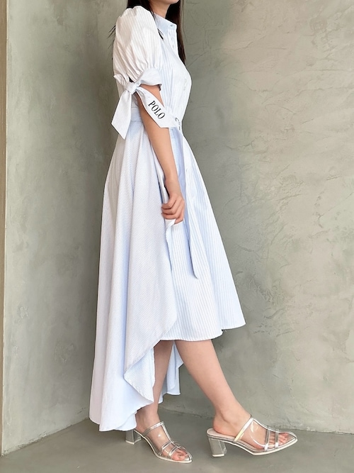 POLO BCS コラボ】ヘムレイヤードシャツワンピース（ワンピース