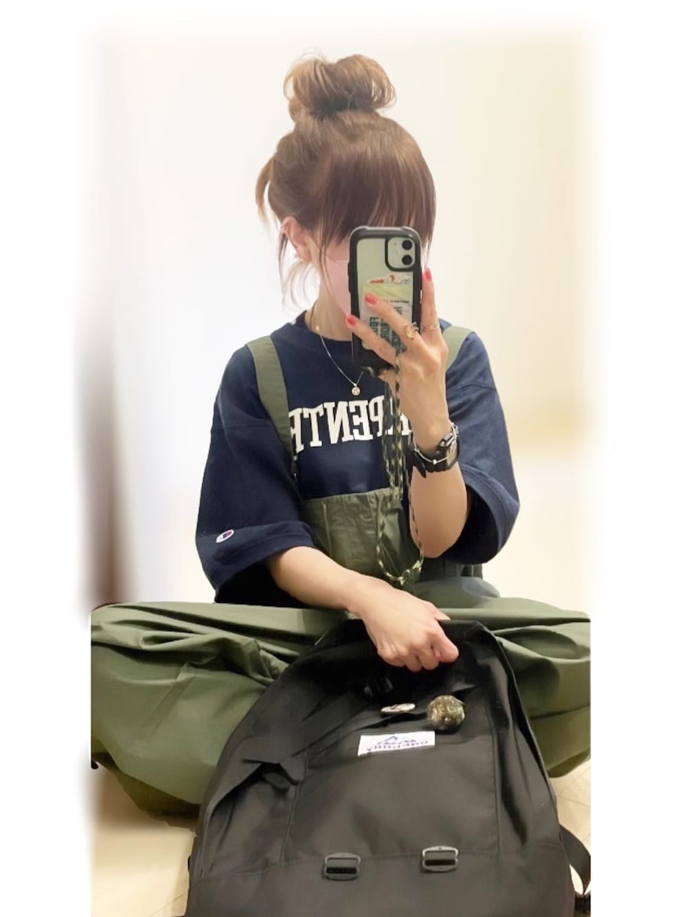 Champion × BEAMS BOY / 別注 ロゴ リバースウィーブ(R) クルー